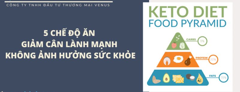 5 CHẾ ĐỘ ĂN GIẢM CÂN LÀNH MẠNH KHÔNG ẢNH HƯỞNG SỨC KHỎE