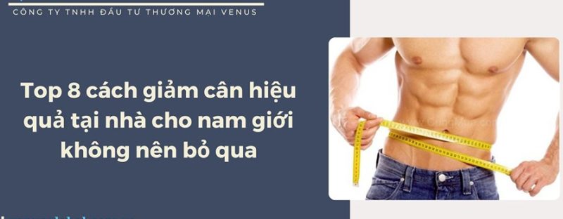 cách giảm cân cho nam