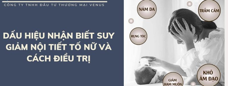 Dấu hiệu suy giảm nội tiết tố nữ