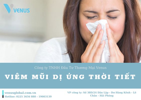 Khó chịu vì viêm mũi dị ứng thời tiết